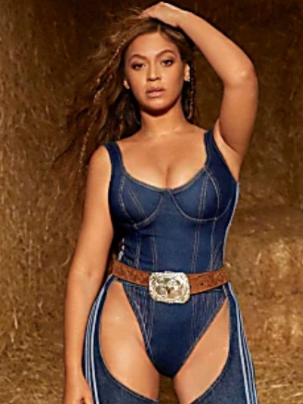 Ivy park denim body suit